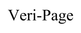 VERI-PAGE trademark