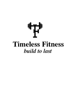 TIMELESS FITNESS BUILD TO LAST trademark