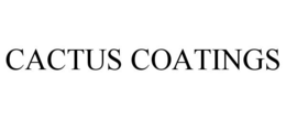 CACTUS COATINGS trademark