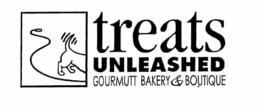 TREATS UNLEASHED GOURMUTT BAKERY & BOUTIQUE trademark