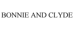 BONNIE AND CLYDE trademark