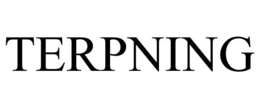 TERPNING trademark