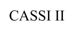 CASSI II trademark