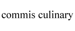 COMMIS CULINARY trademark