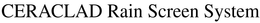 CERACLAD RAIN SCREEN SYSTEM trademark