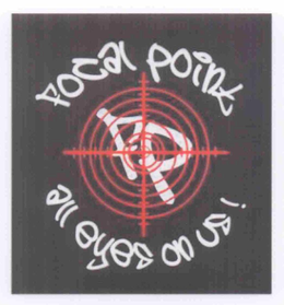 FP FOCAL POINT ALL EYES ON US! trademark