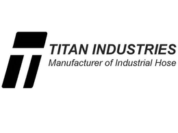 T TITAN INDUSTRIES MANUFACTURER OF INDUSTRIAL HOSE trademark