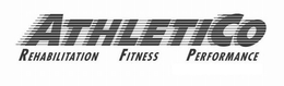 ATHLETICO REHABILITATION FITNESS PERFORMANCE trademark