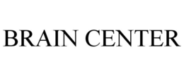 BRAIN CENTER trademark