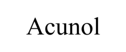 ACUNOL trademark
