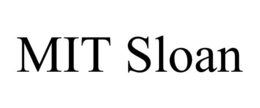 MIT SLOAN trademark