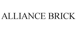 ALLIANCE BRICK trademark