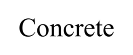 CONCRETE trademark