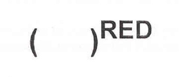 RED trademark