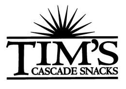 TIM'S CASCADE SNACKS trademark