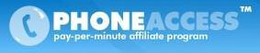 PHONEACCESS PAY-PER-MINUTE AFFILIATE PROGRAM trademark