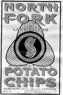 NORTH FORK OF LONG ISLAND ALL NATURAL POTATO CHIPS MADE WITH LONG ISLAND POTATOES MARTIN SIDOR FARMS LONG ISLAND NY trademark
