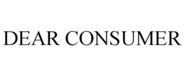 DEAR CONSUMER trademark