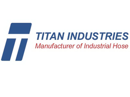 TI TITAN INDUSTRIES MANUFACTURER OF INDUSTRIAL HOSE trademark