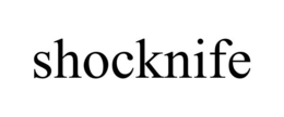 SHOCKNIFE trademark