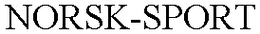 NORSK-SPORT trademark