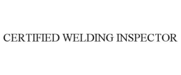 CERTIFIED WELDING INSPECTOR trademark