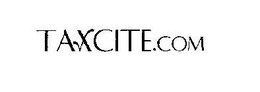 TAXCITE.COM trademark