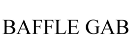 BAFFLE GAB trademark