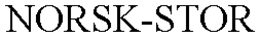 NORSK-STOR trademark