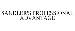 SANDLER'S PROFESSIONAL ADVANTAGE trademark