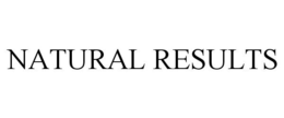 NATURAL RESULTS trademark