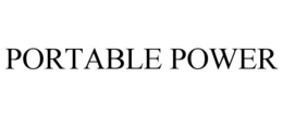 PORTABLE POWER trademark