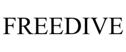 FREEDIVE trademark