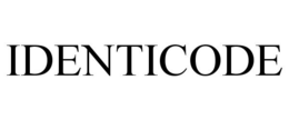 IDENTICODE trademark