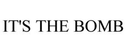IT'S THE BOMB trademark