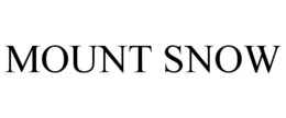 MOUNT SNOW trademark