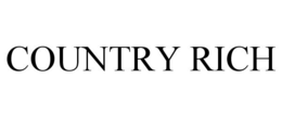COUNTRY RICH trademark