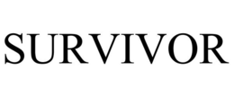 SURVIVOR trademark