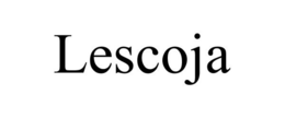 LESCOJA trademark