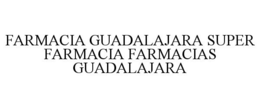 FARMACIA GUADALAJARA SUPER FARMACIA FARMACIAS GUADALAJARA trademark