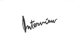 INTERVIEW trademark