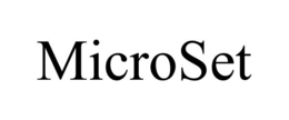 MICROSET trademark