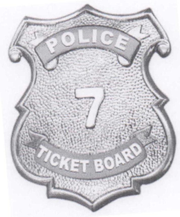 POLICE TICKET BOARD 7 trademark