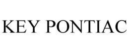 KEY PONTIAC trademark