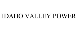 IDAHO VALLEY POWER trademark