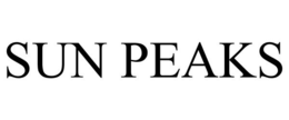 SUN PEAKS trademark