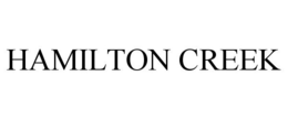 HAMILTON CREEK trademark