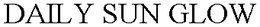 DAILY SUN GLOW trademark