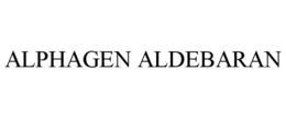 ALPHAGEN ALDEBARAN trademark
