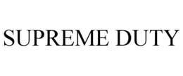 SUPREME DUTY trademark